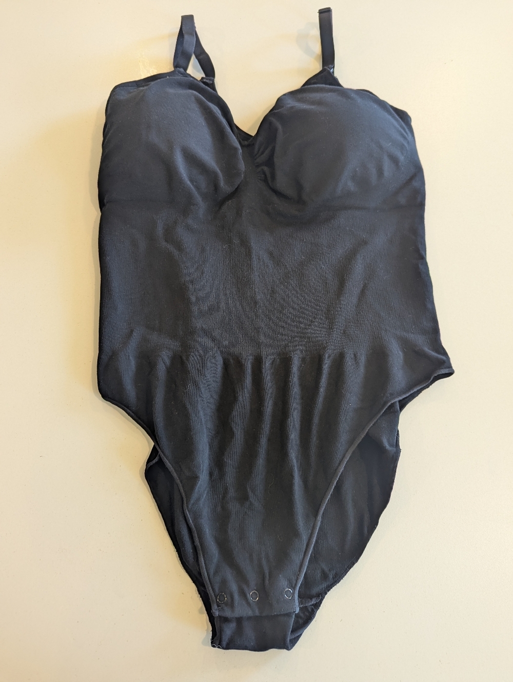 Kindred Bravely Sublime Bamboo Maternity & Nursing Bodysuit XL Black Seamless